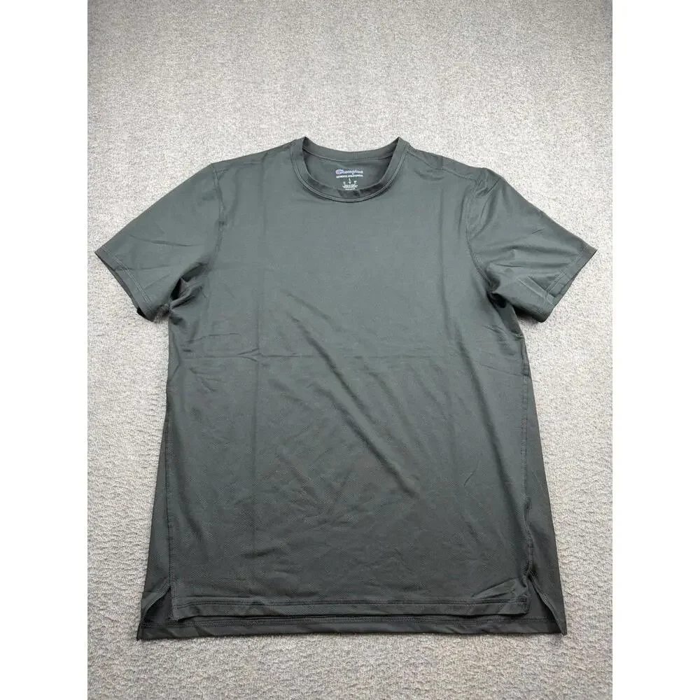 Champion Authentic Athleticwear Men's Large Dark Gray Short Sleeve T-Shirt